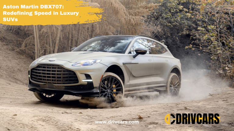 Aston Martin DBX707 | Redefining Speed in Luxury SUVs